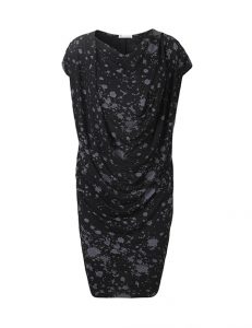 Lene dress in black dots by Johanne Rubinstein