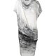 Anja dress with grey white cracks by Johanne Rubinstein